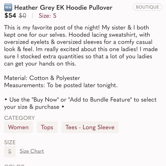 Heather Grey EK Hoodie Pullover - Picture 5 of 7